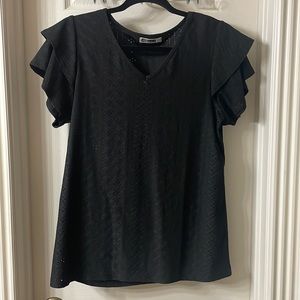 Black Short Sleeve Shirt